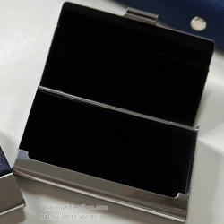 Hộp Đựng Namecard Inox Màu Xanh