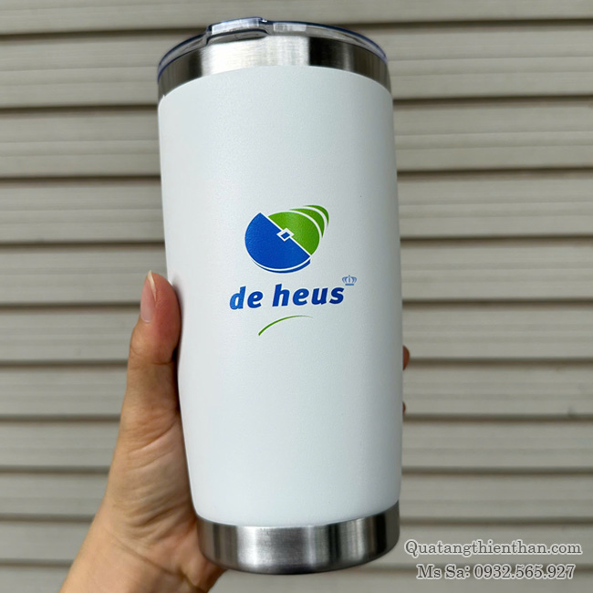 Ly Giữ Nhiệt màu trắng